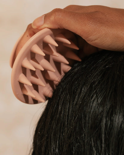 Wet/Dry Silicone Scalp Massager