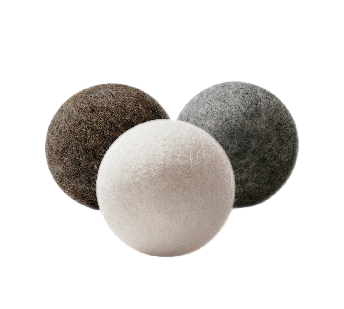 Wool Dryer Balls (3‑pack)